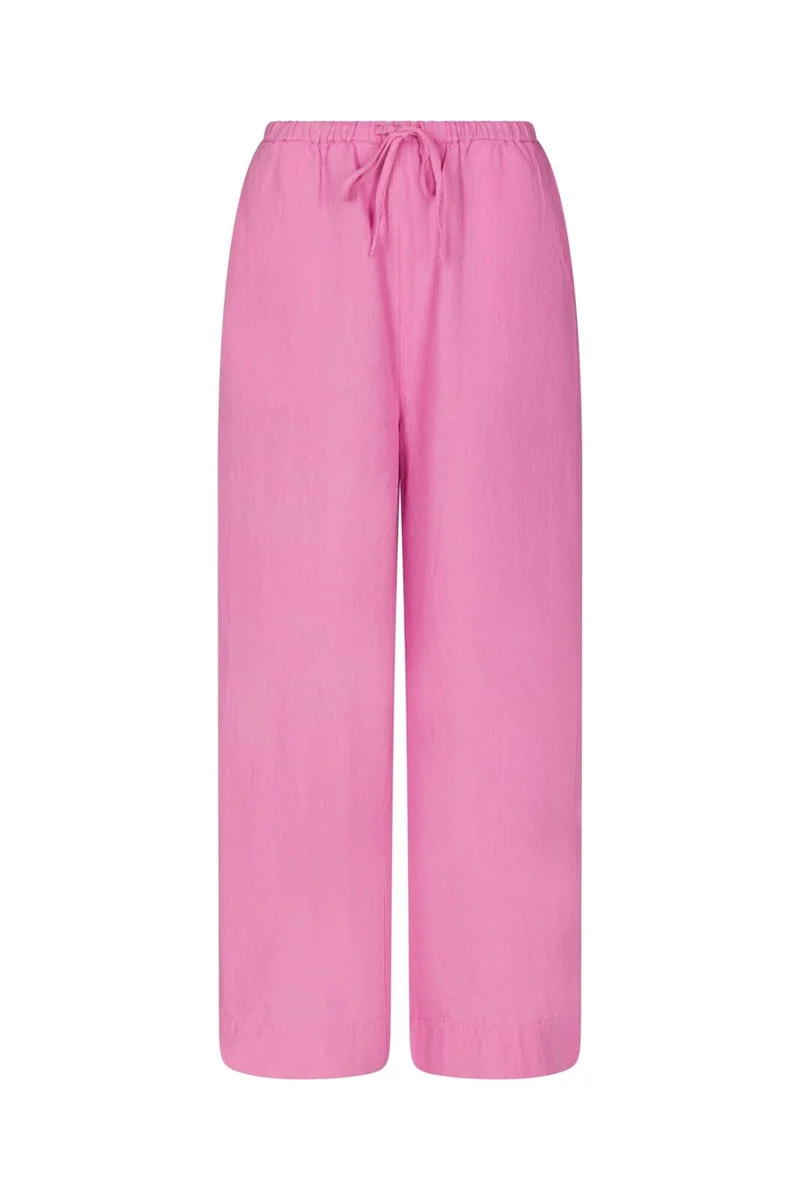 Neo Noir - Heifa Linen Pants 167698 - 170 - Pink