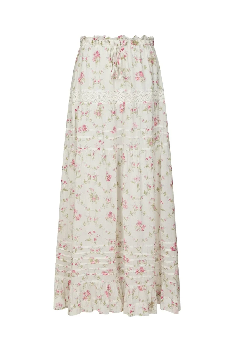 Neo Noir - Fippo Spring Flower Skirt 168727 - 121 - Off White