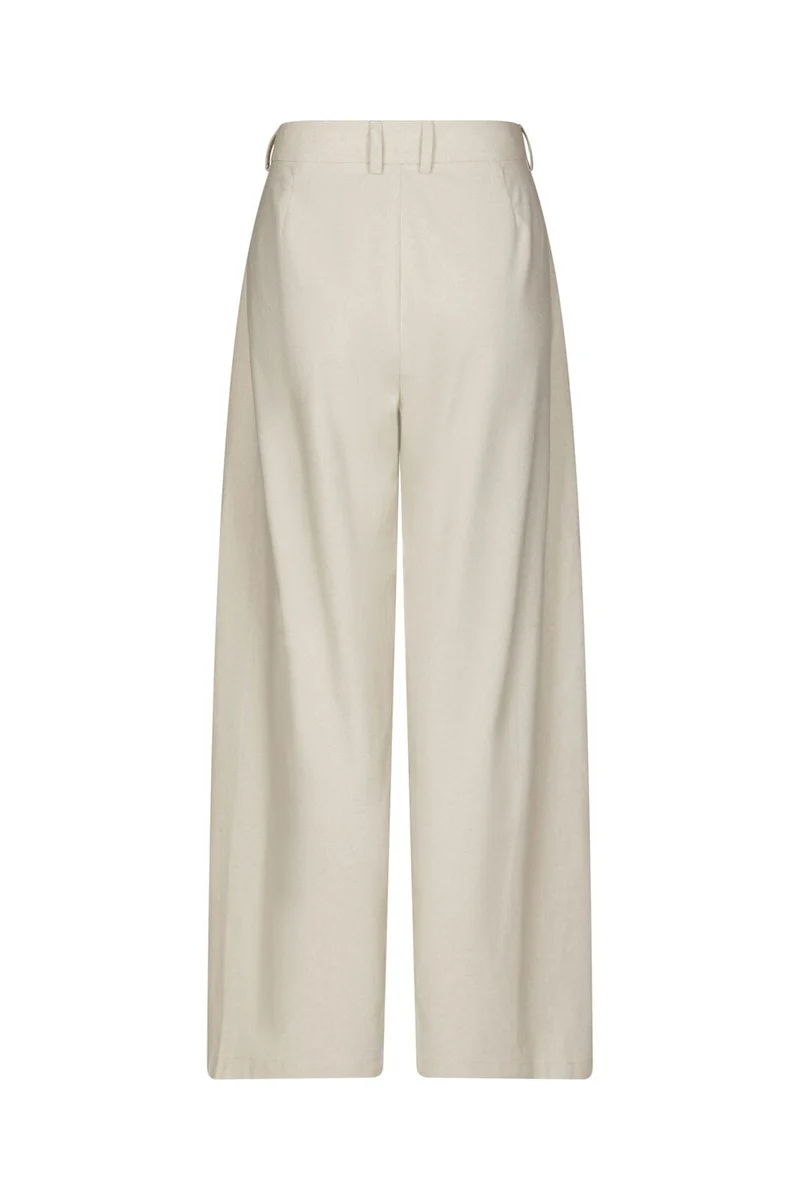 Neo Noir - Essiall Linen Pants 169044 - 122 - Creme