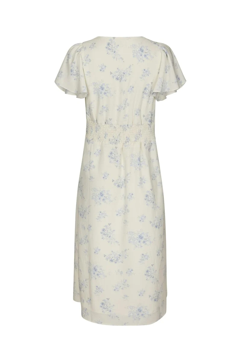 Neo Noir - Eleni Delicate Flower Dress 168875 - 122 - Creme