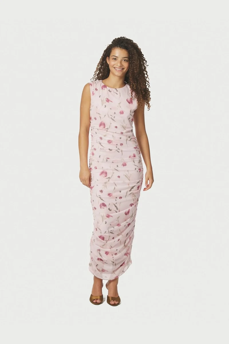 Neo Noir - Corilina Artist Mesh Dress 165661 - 754 - Light Pink