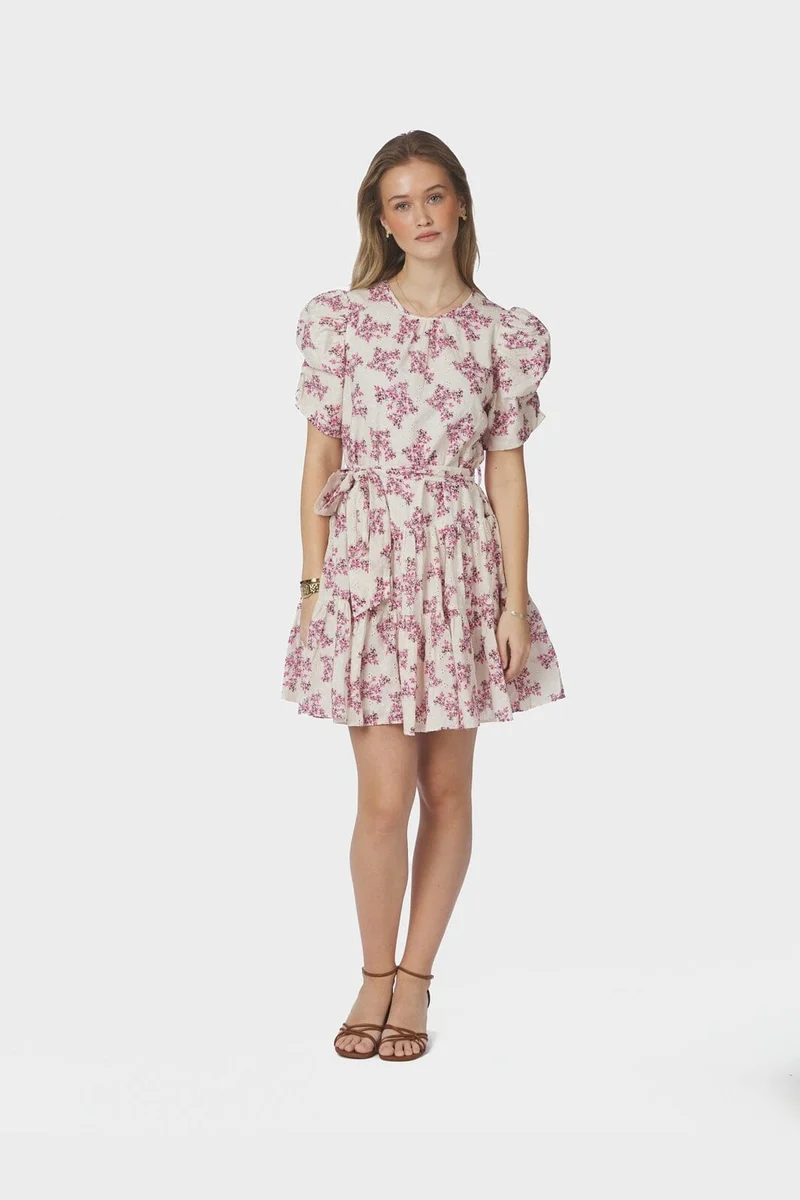 Neo Noir - Annitas Starling Flower Dress 168256 - 148 - Fuchsia
