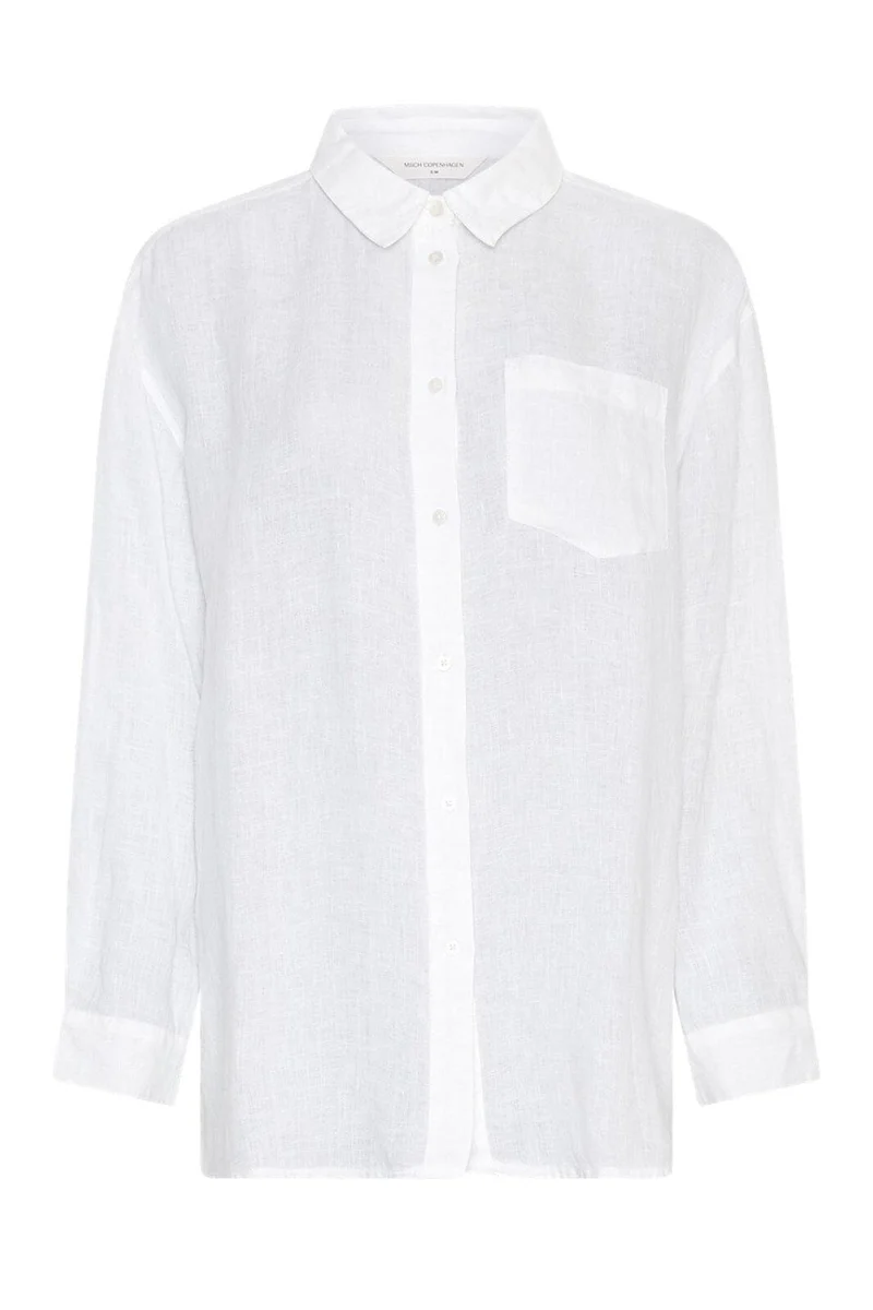 MSCH Copenhagen - Mschpearlina Shirt 19851 - Bright White
