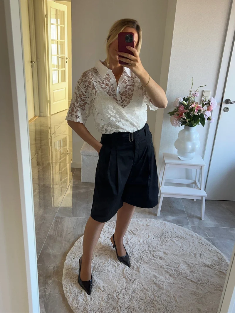 Dear Molly - Bermuda Shorts - Black