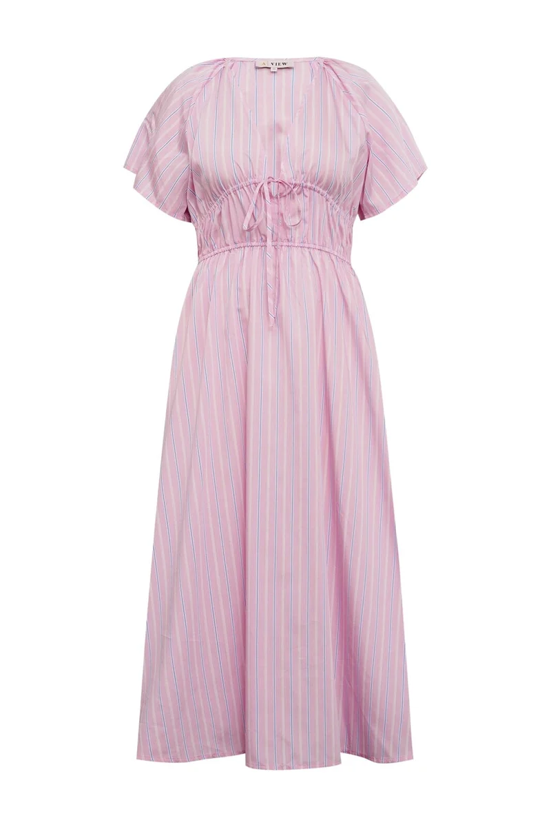 A-View - Vifina Dress AV8136 - Pink/Blue