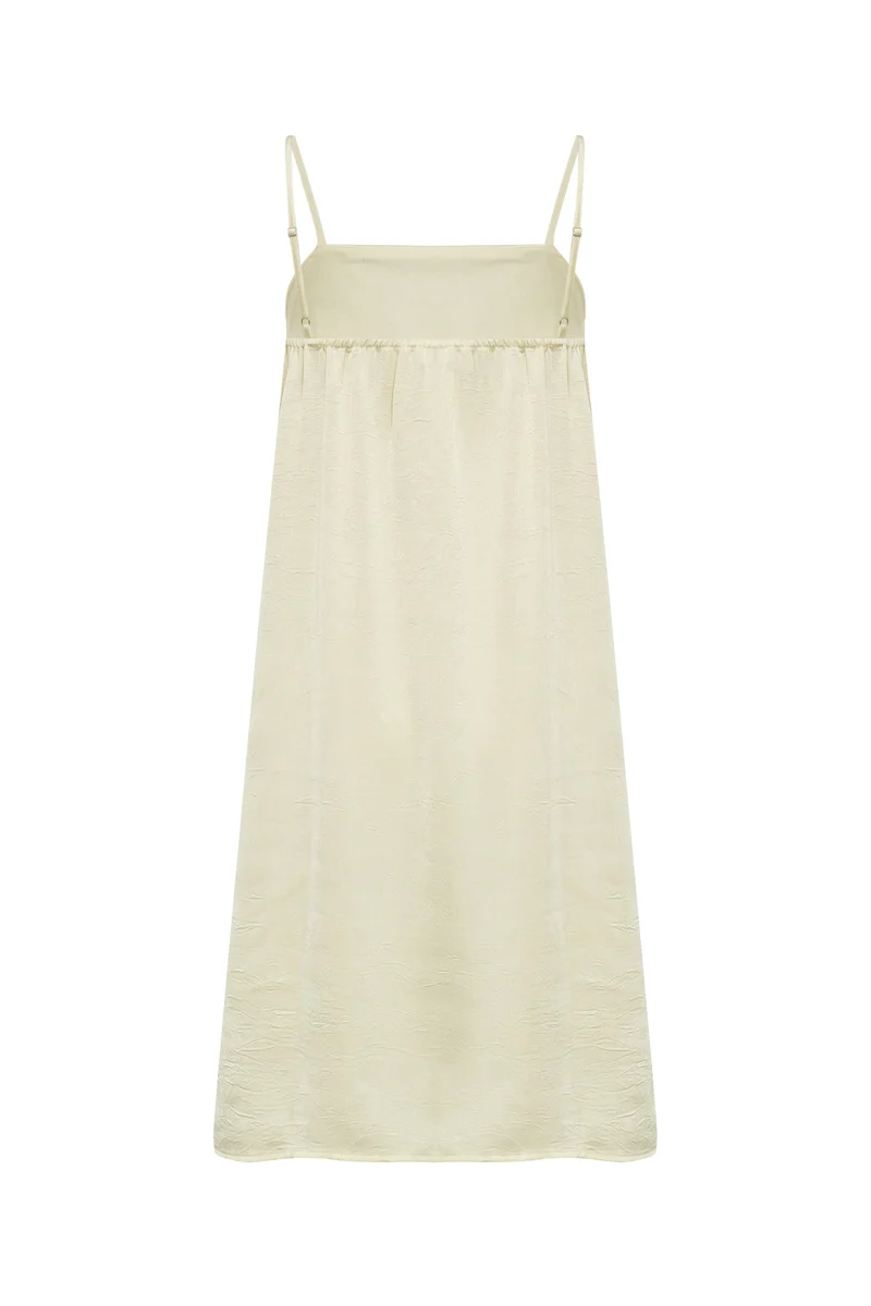 A-View - Emily Strap Dress AV8290 - 069 - Pale Yellow