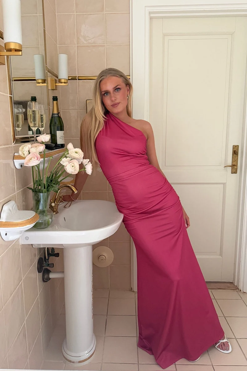 BYIC - Andreaic Maxi Dress A23768 - Hot Pink