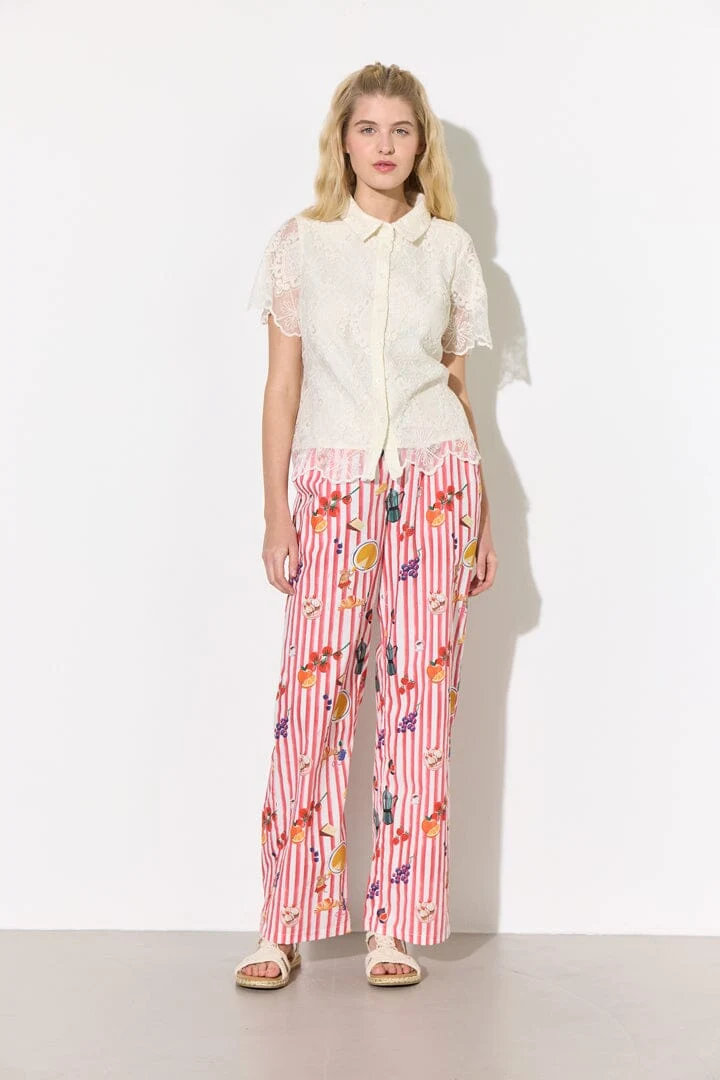 Hunkøn - Jess Trousers 26306 - Picnic Art Print