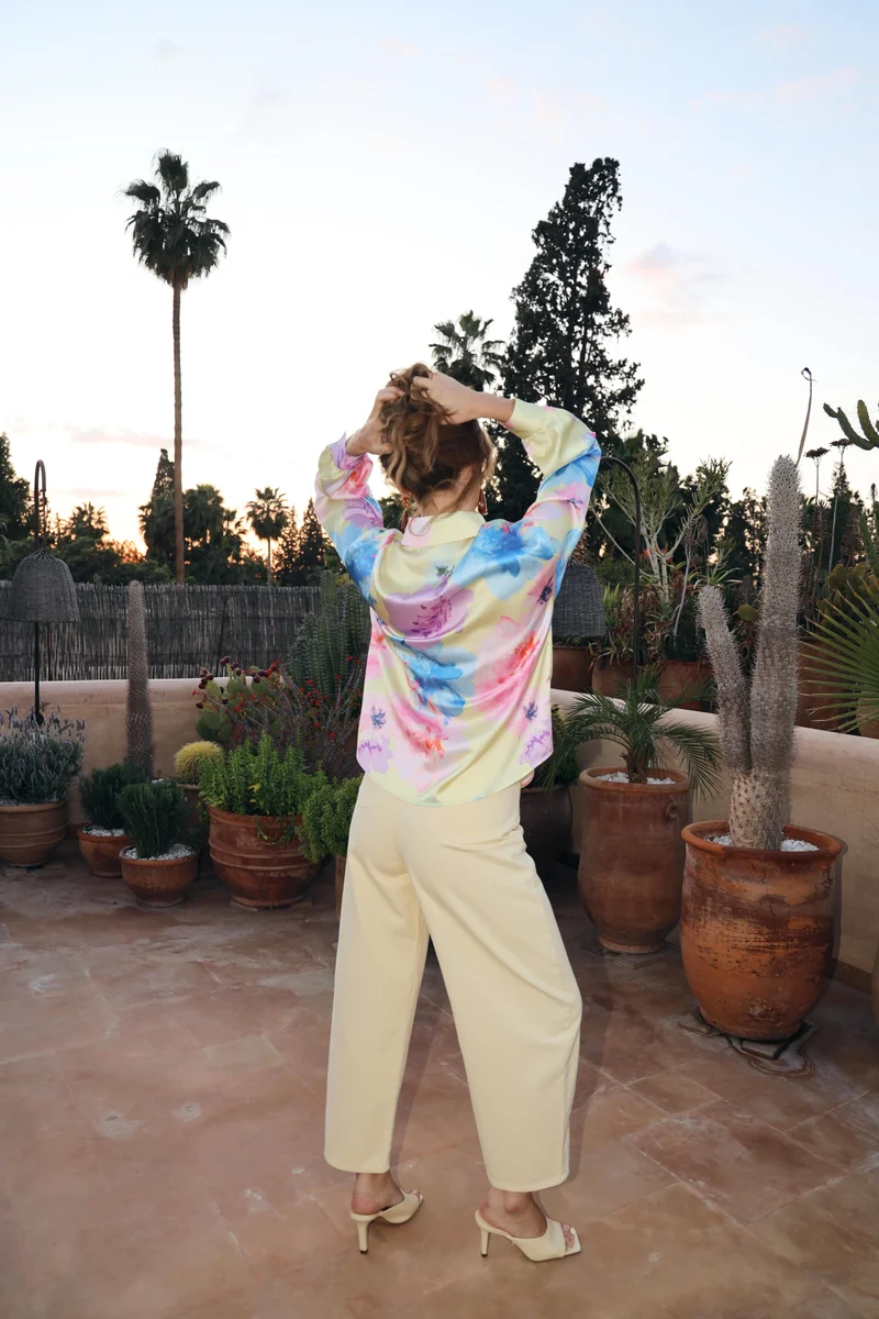 Cras x Molly&My - Gina Shirt C658 - Pale Peony Yellow