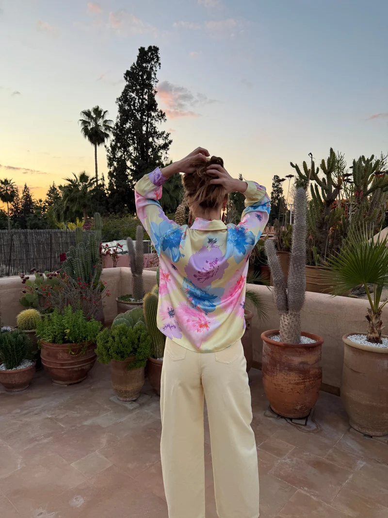 Cras x Molly&My - Gina Shirt C658 - Pale Peony Yellow