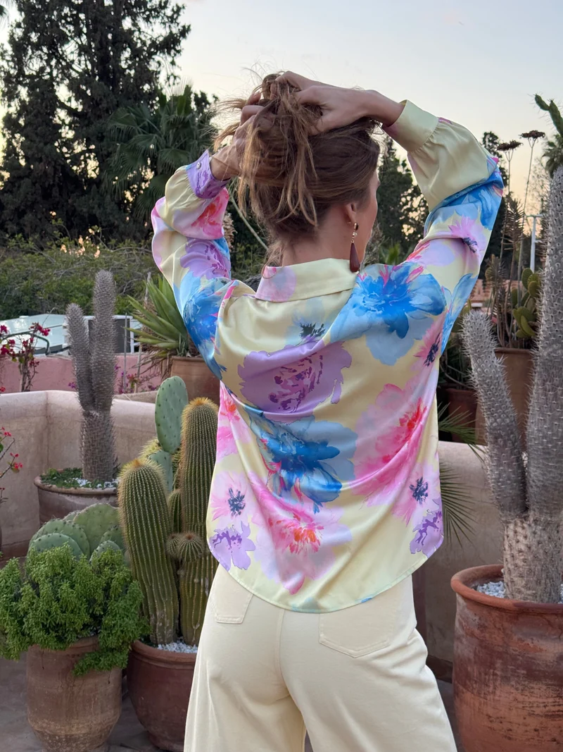 Cras x Molly&My - Gina Shirt C658 - Pale Peony Yellow