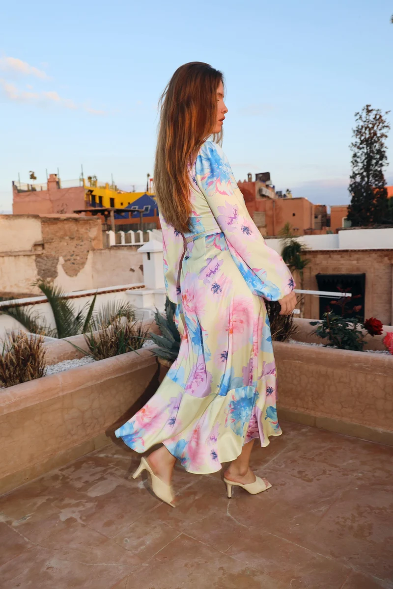 Cras x Molly&My - Lara Dress C489 - Pale Peony Yellow
