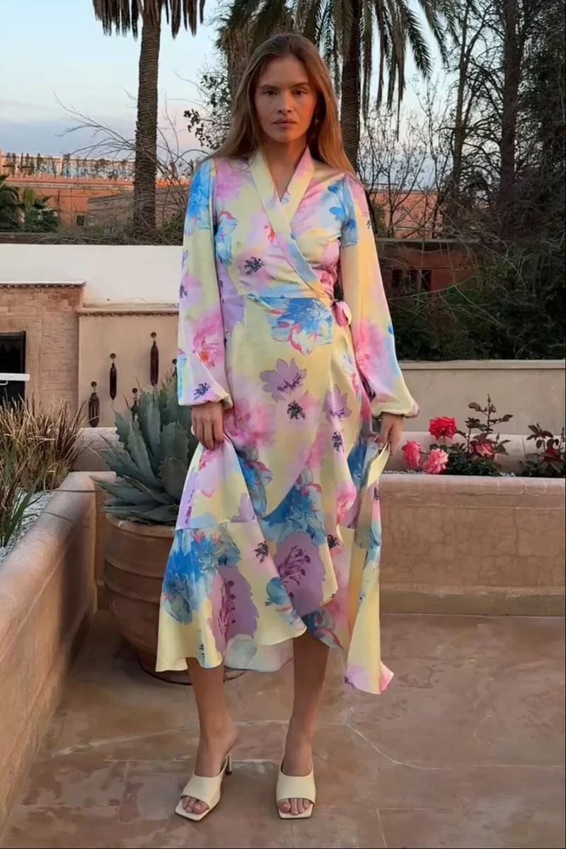 Cras x Molly&My - Lara Dress C489 - Pale Peony Yellow