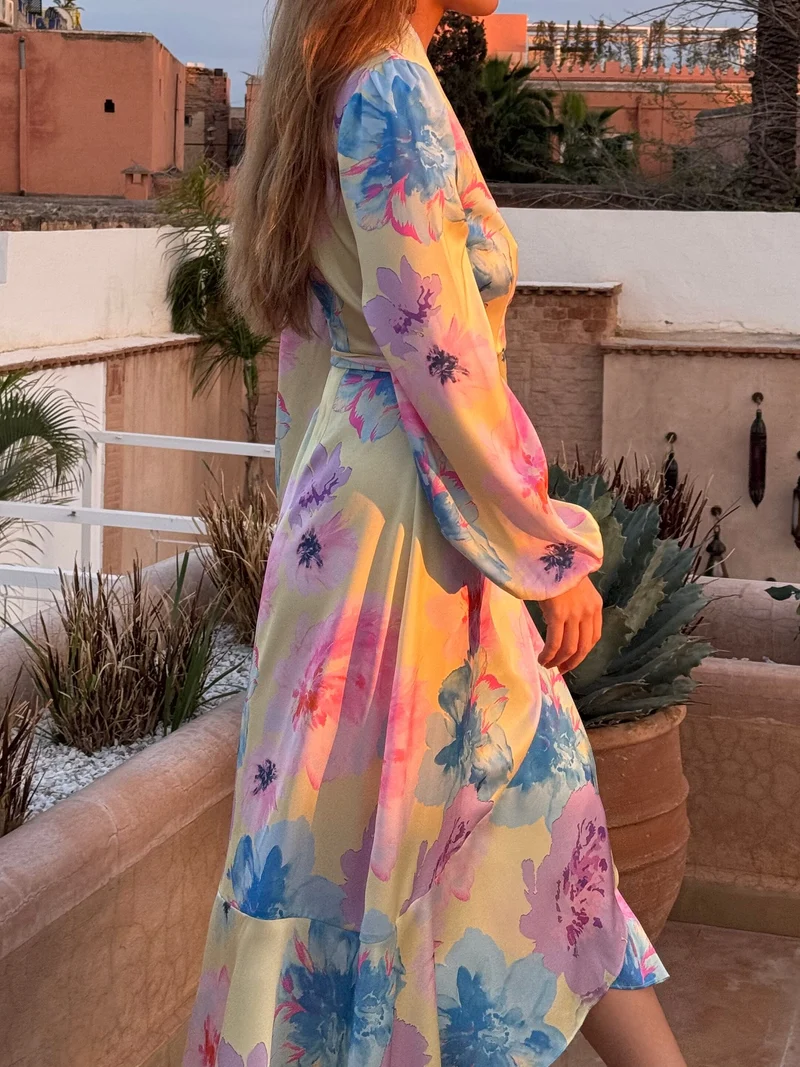 Cras x Molly&My - Lara Dress C489 - Pale Peony Yellow