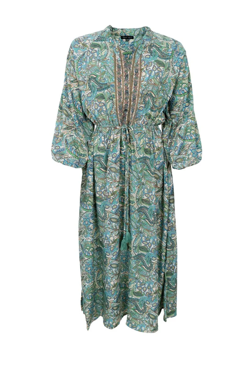 Black Colour - Bcluna Raglan Dress 39229 - Sea Green