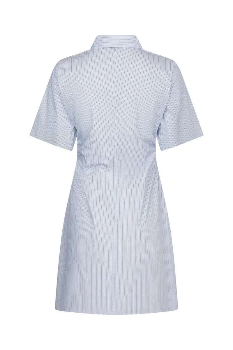 Neo Noir - Jas Stripe Shirt Dress 169489 - 145 - Light Blue