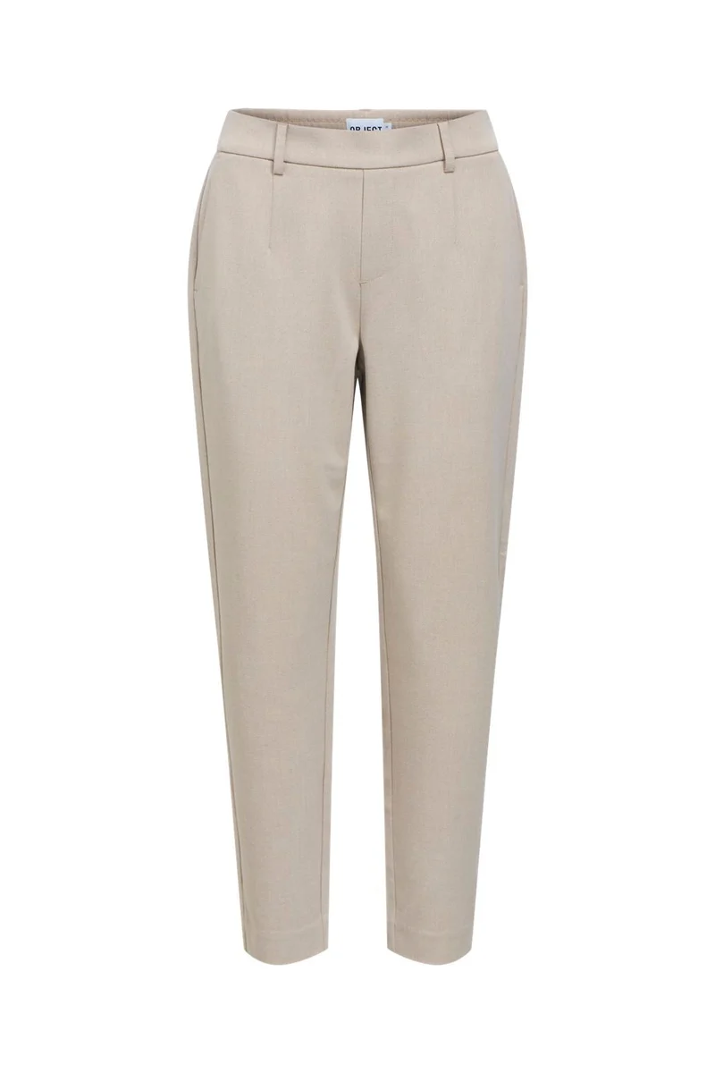 Object - Objlisa Slim Pant - 4932608 Humus Melange