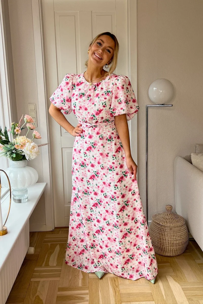 Dear Molly - Daisy Dress - Pink