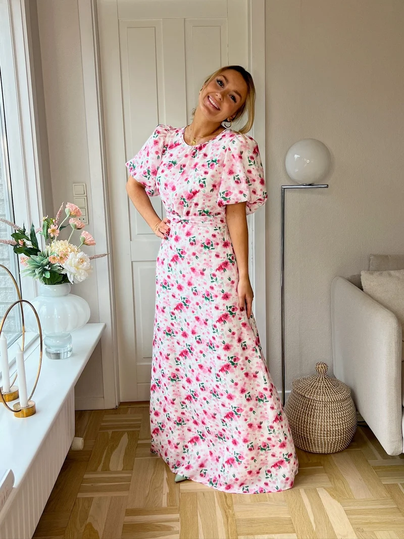 Dear Molly - Daisy Dress - Pink
