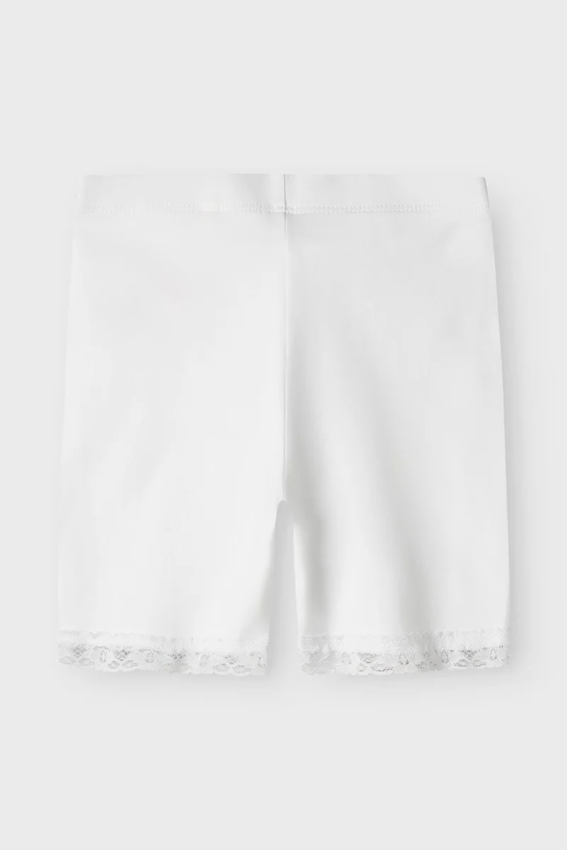 Name It - Nkfvista Short Legging - 4490771 Bright White