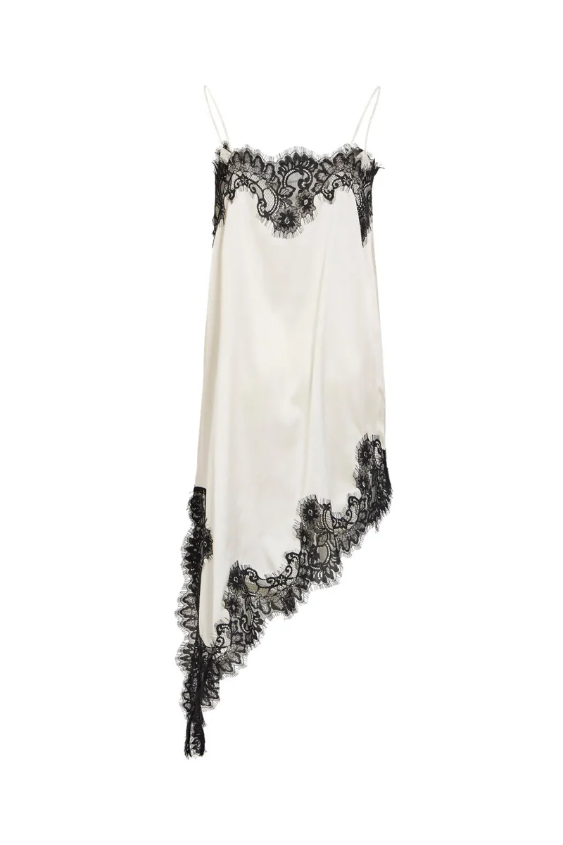 Vila - Vitone S/L Lace Dress - 5164864 Birch Black Lace