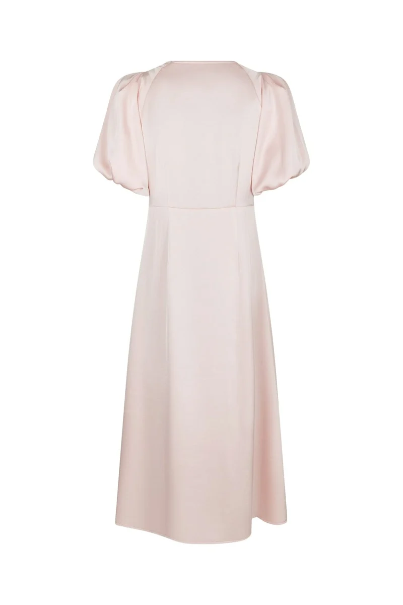 Neo Noir - Illana Heavy Sateen Dress 162521 - 754 - Light Pink