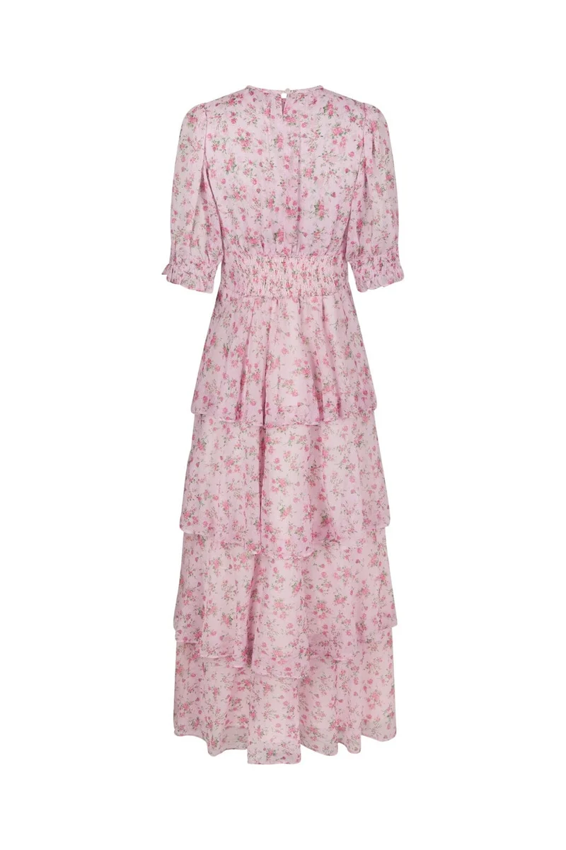 Neo Noir - Sable Meadow Printed Dress 167707 - 754 - Light Pink
