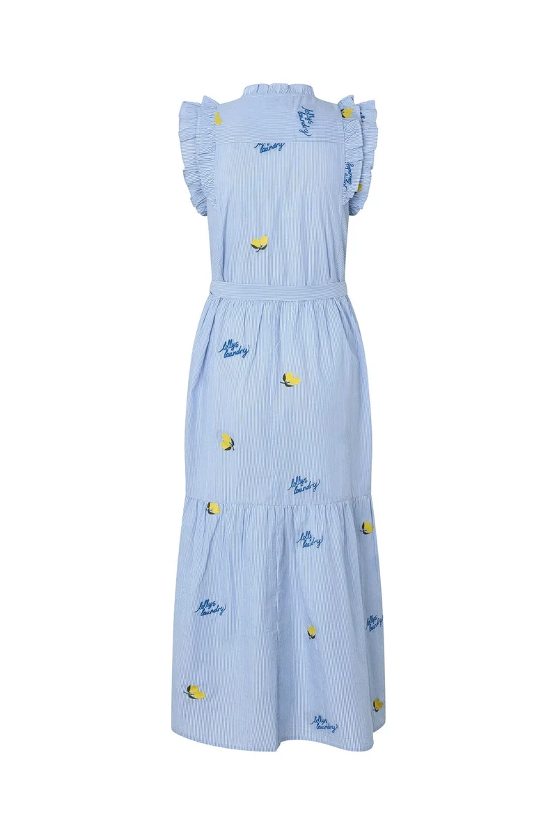 Lollys Laundry - Harrietll Maxi Dress Sl EX00008-3001 - 22 Light Blue