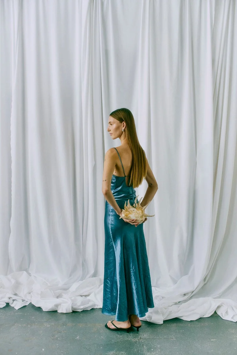 Copenhagen Muse - Cmsasha-dress 207758 - 3160 Blue Mirage