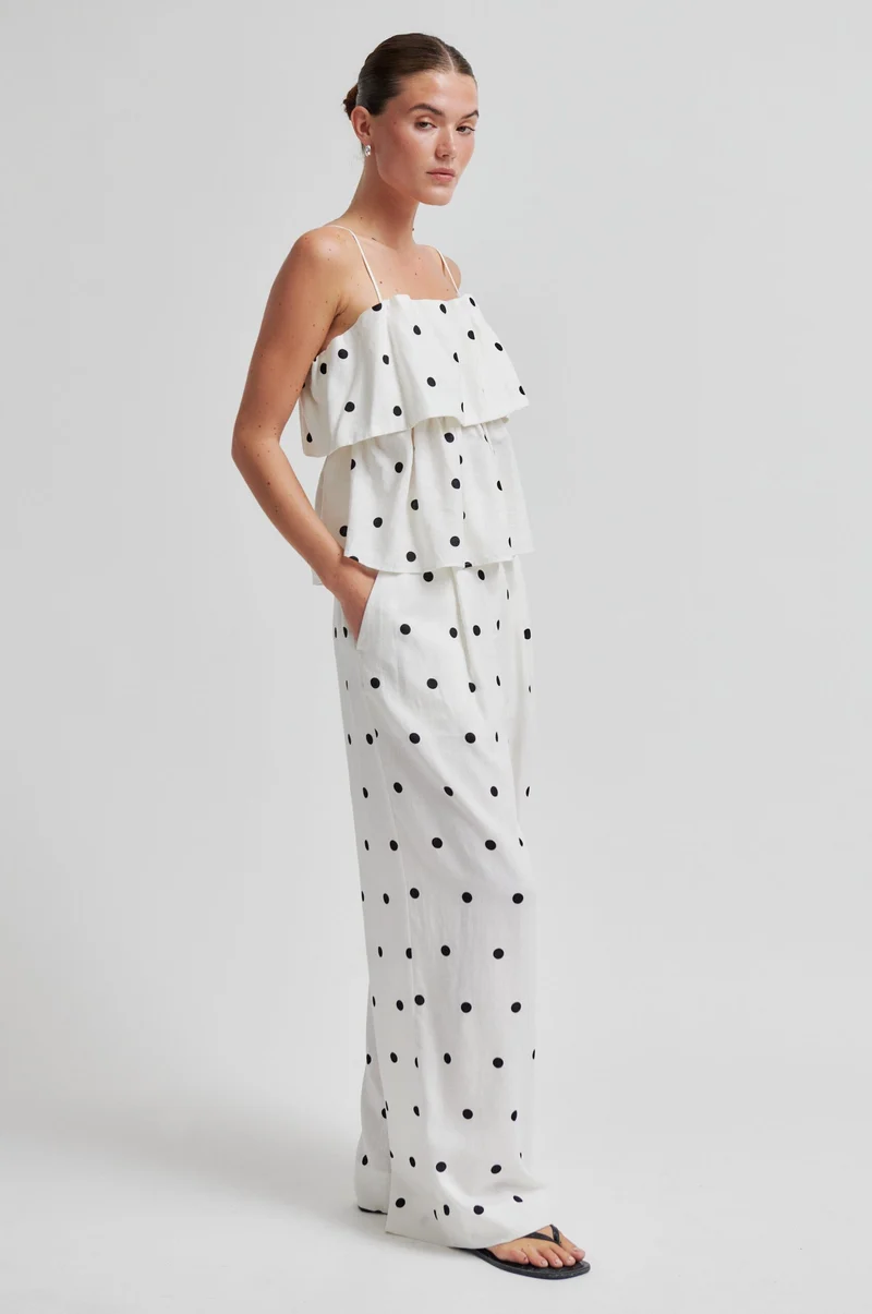 Second Female - Salliy Trousers 60845 - 1016 White Alyssum