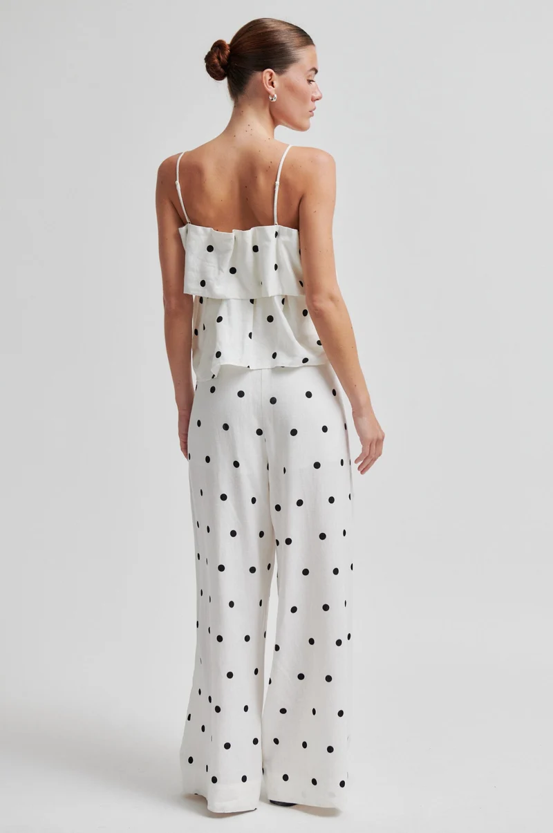 Second Female - Salliy Trousers 60845 - 1016 White Alyssum