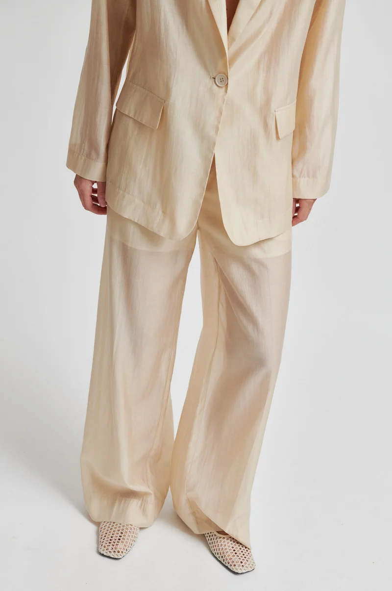 Second Female - Lusana Trousers 60692 - 0512 Soft Beige