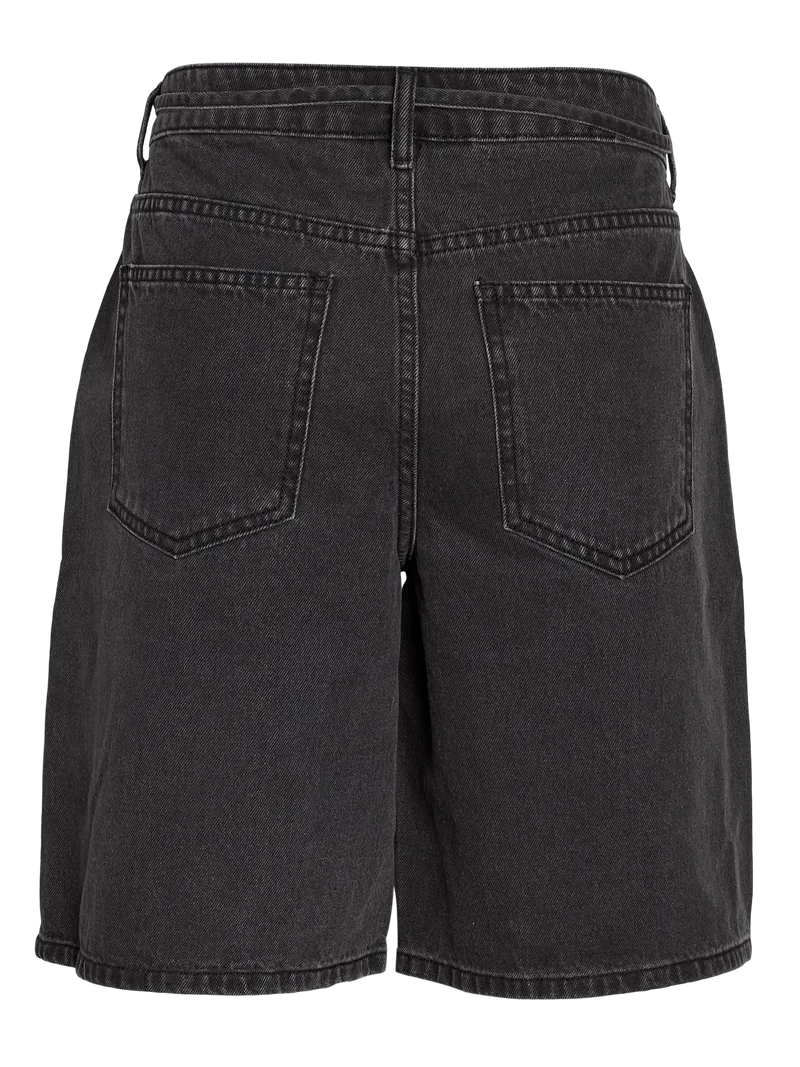 Noisy May - Nmmaisy Loose Shorts Az457Bl - 5070668 Black Denim