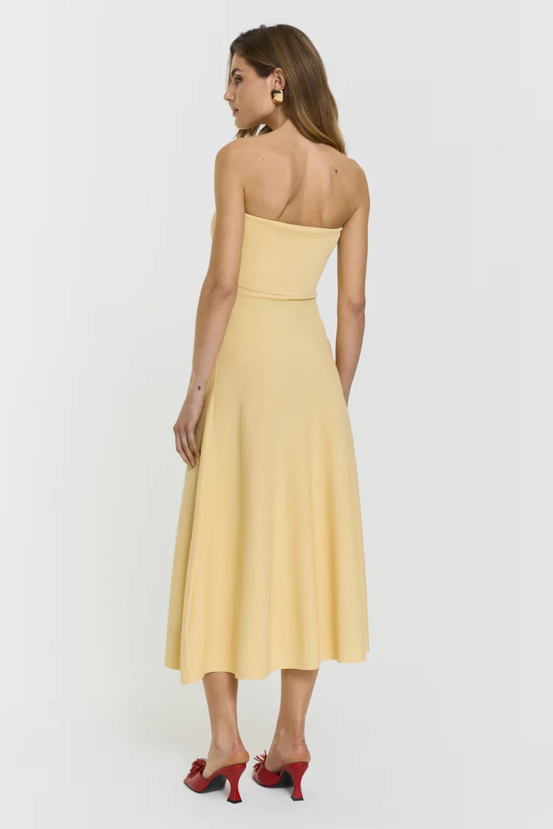 Twist & Tango - Ttclementina Midi Dress - Butter Yellow