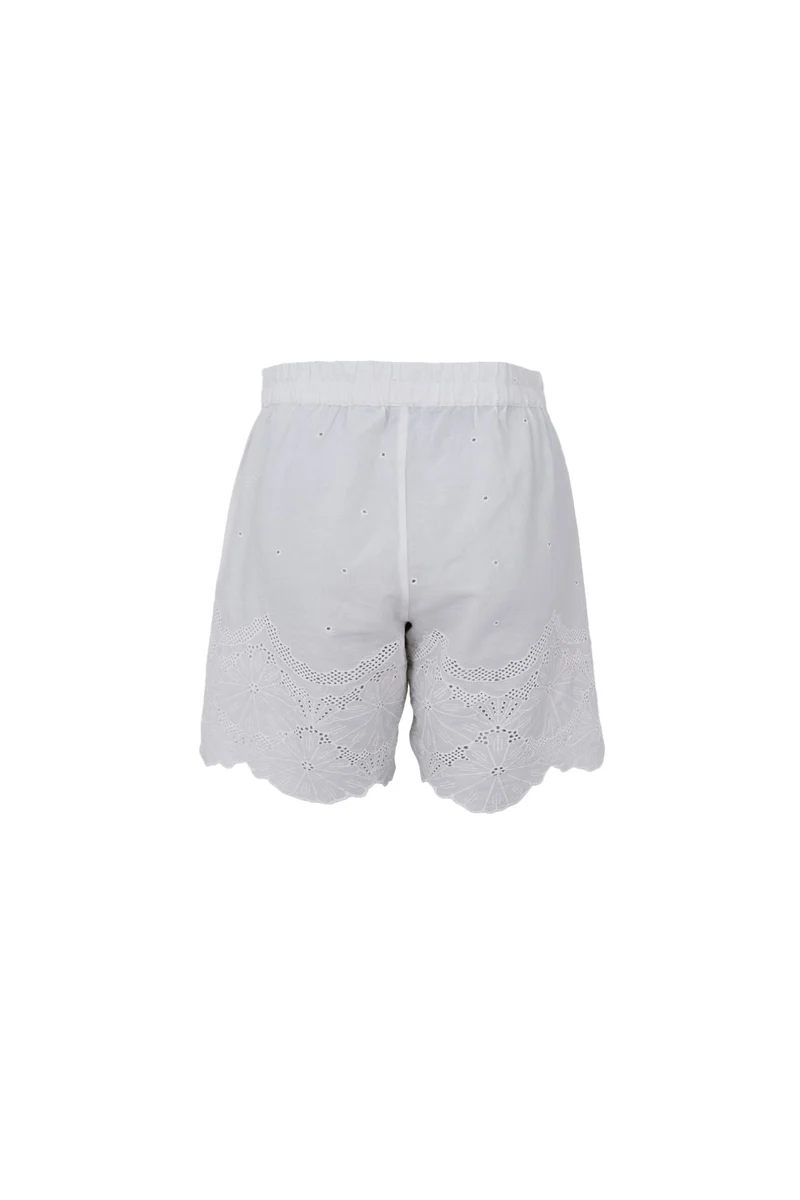 Black Colour - Bcagneta Lace Shorts 41136 - Off White