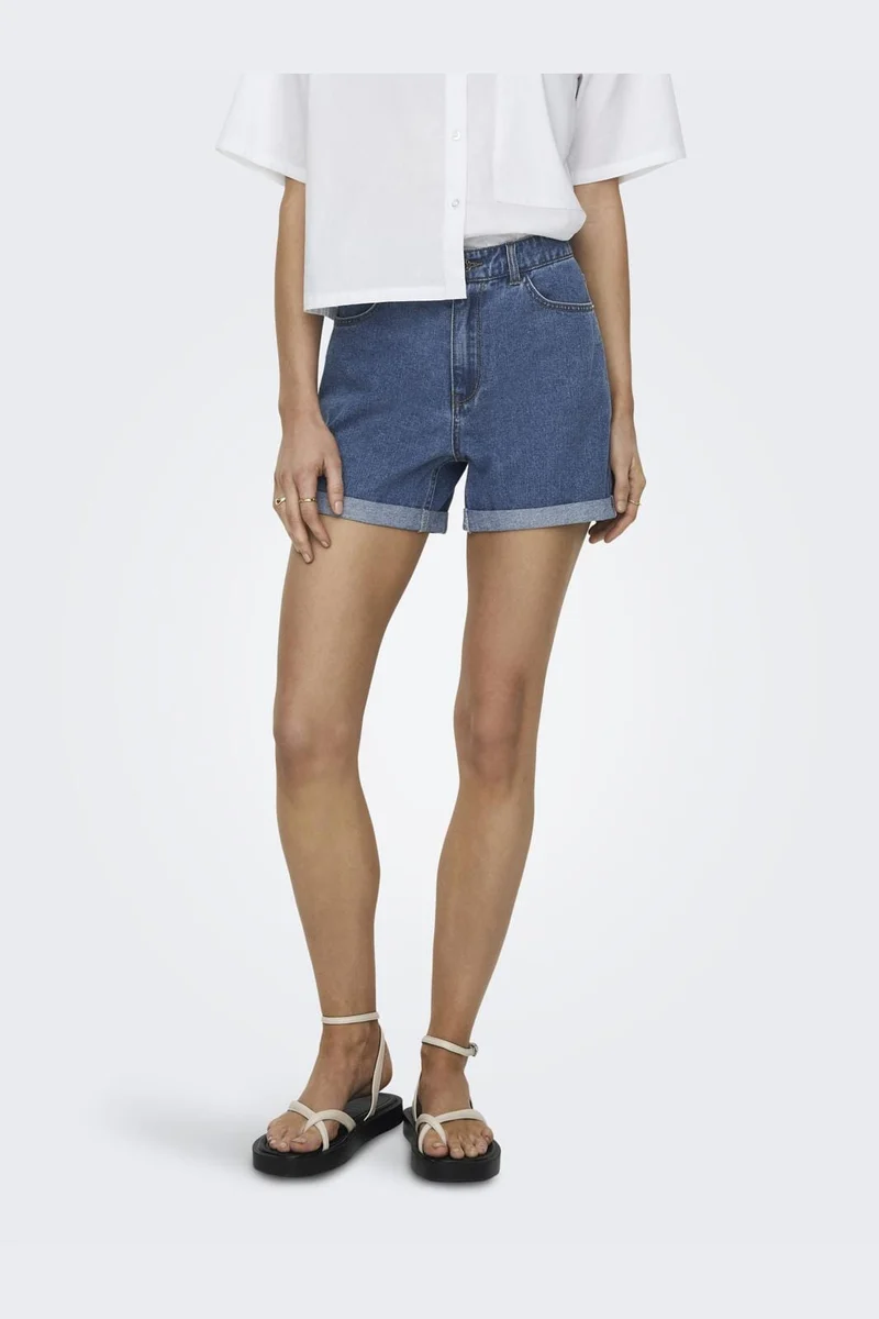 Only - Onlvega Shorts - 3621931 Medium Blue Denim