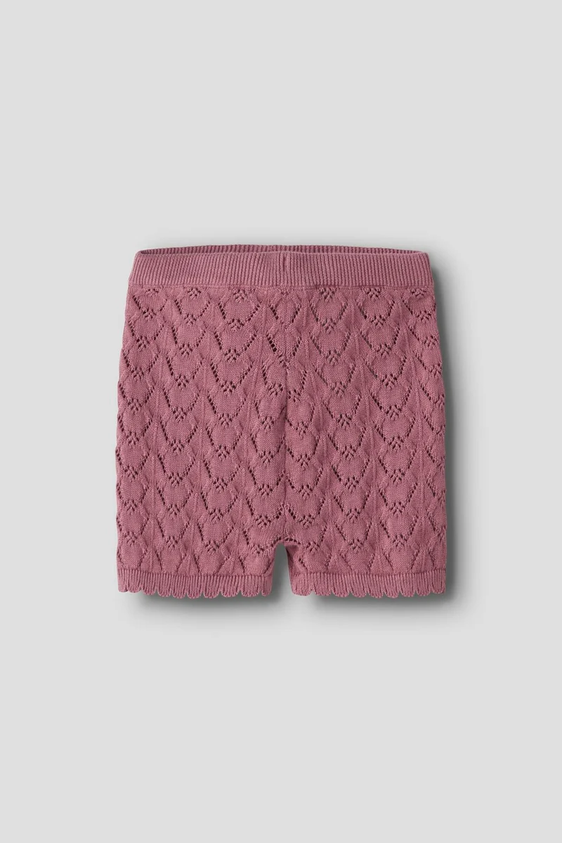 Name It - Nmfholga Knit Shorts - 4999600 Mesa Rose