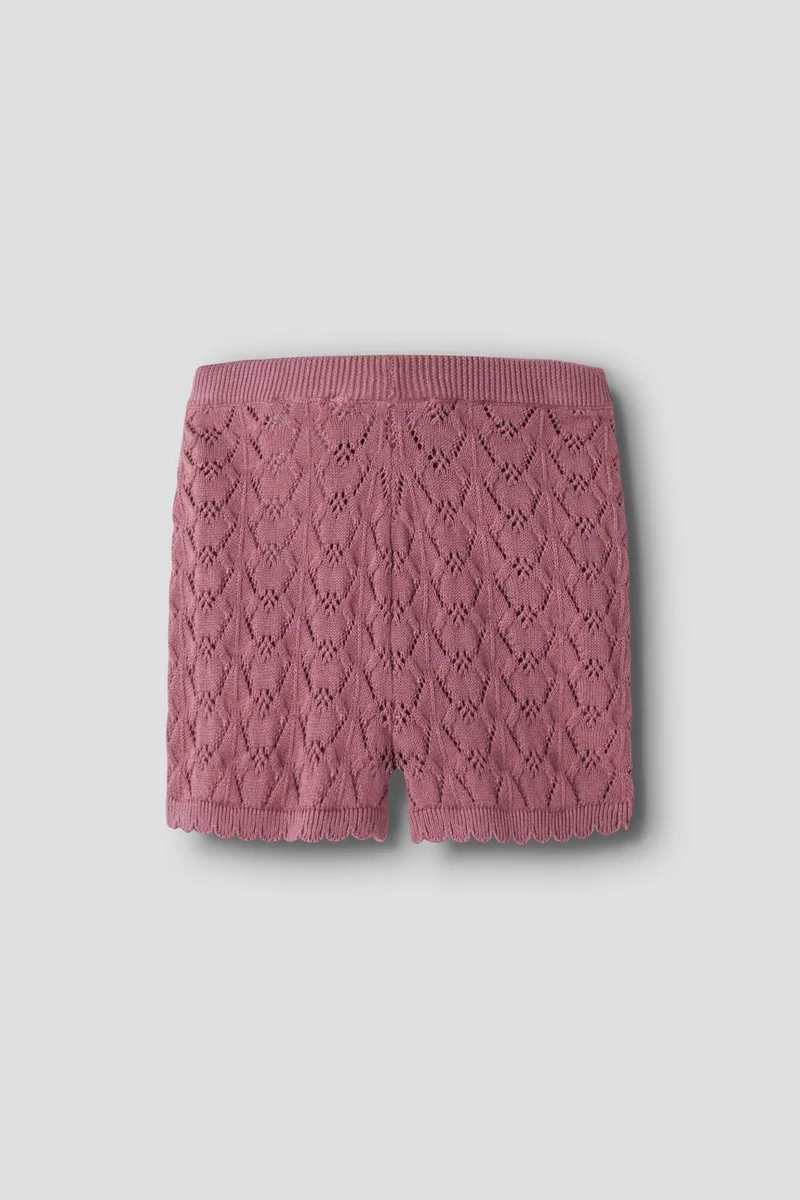 Name It - Nmfholga Knit Shorts - 4999600 Mesa Rose