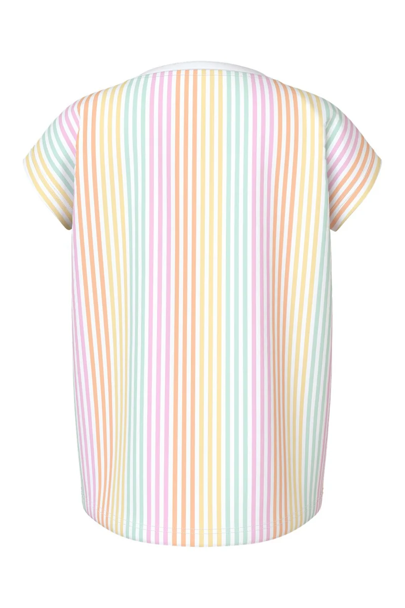 Name It - Nmfvigga Capsl Top - 5058597 Bright White Cool Stripe
