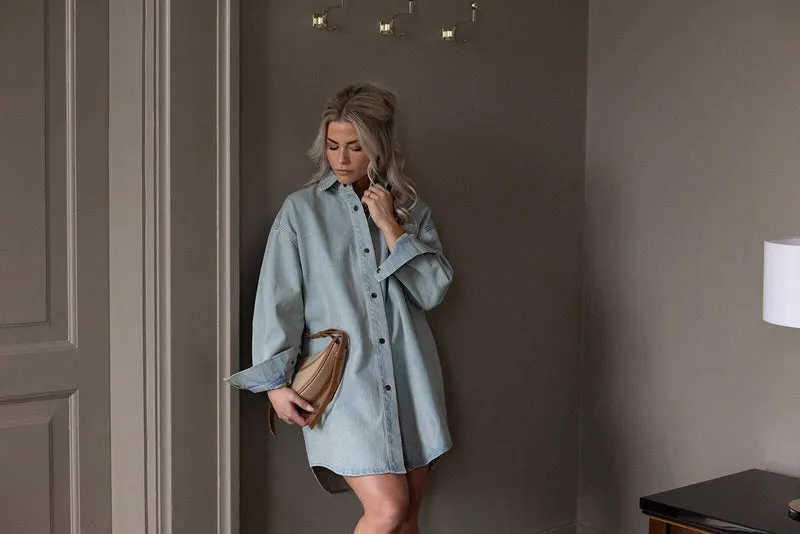 Molly&My x Melanie Due - Melanie D Denim Jacket 167365 - 948 - Faded Denim