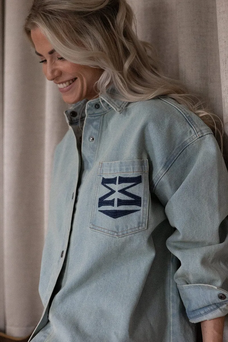 Molly&My x Melanie Due - Melanie D Denim Jacket 167365 - 948 - Faded Denim