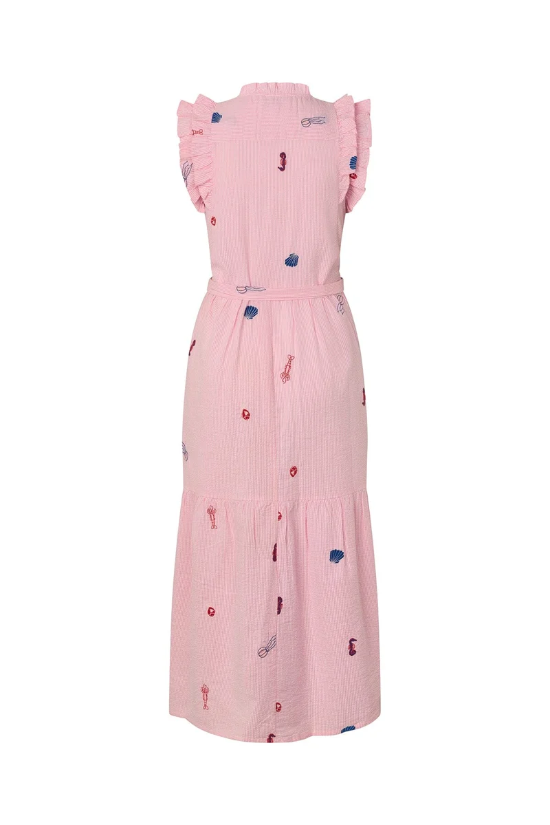 Lollys Laundry - Harrietll Maxi Dress Sl EX00008-3002 - 84 Light Pink
