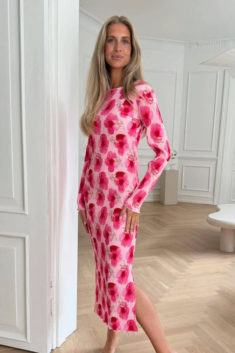 BYIC - Odaic Dress A1015 - Pink Rose Blush