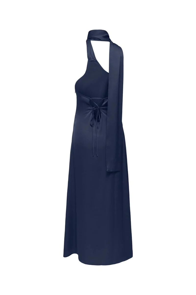 Only - Onlveda Chigo Long Scarf Dress - 5102300 Naval Academy