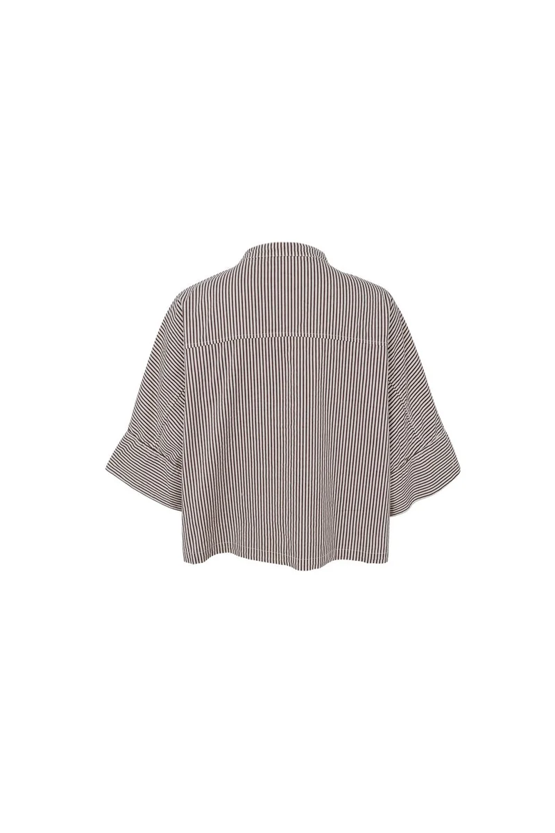 Black Colour - Bcally Loose Shirt 41145 - Creme
