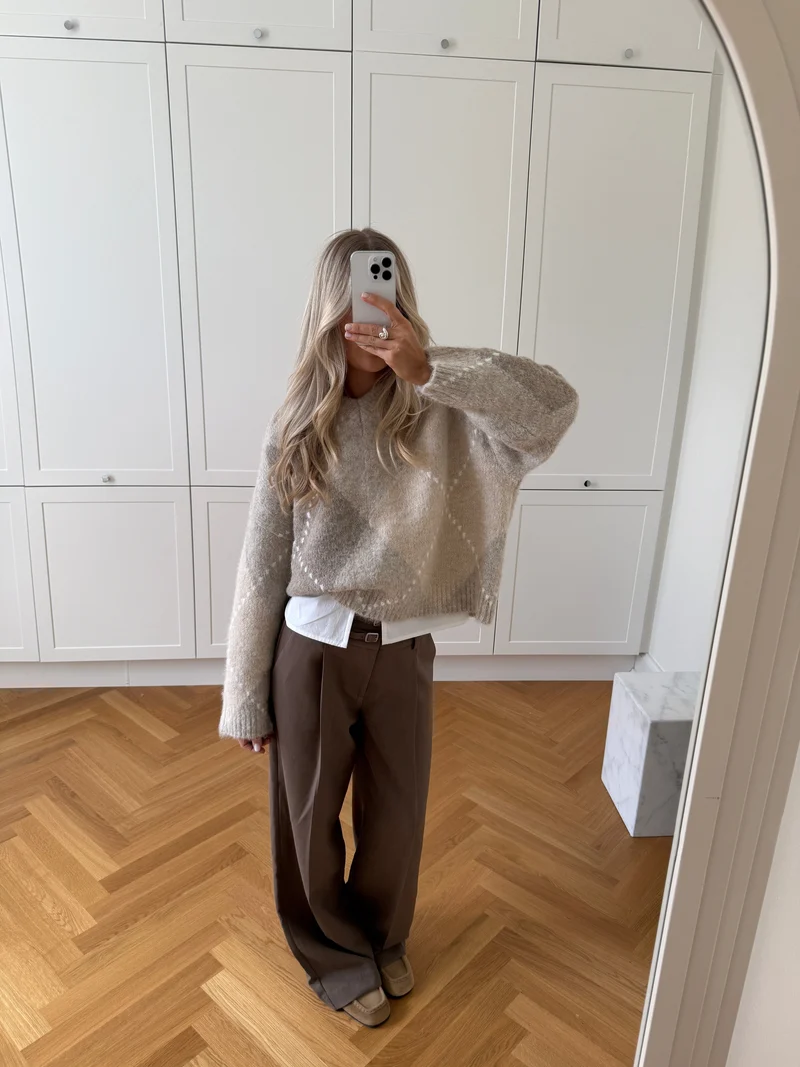Noella - Lai Knit 14670001 - 650 - Beige Mix