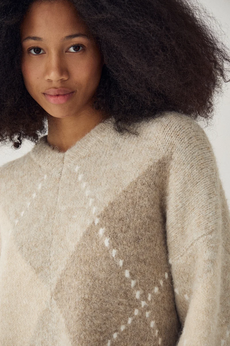 Noella - Lai Knit 14670001 - 650 - Beige Mix