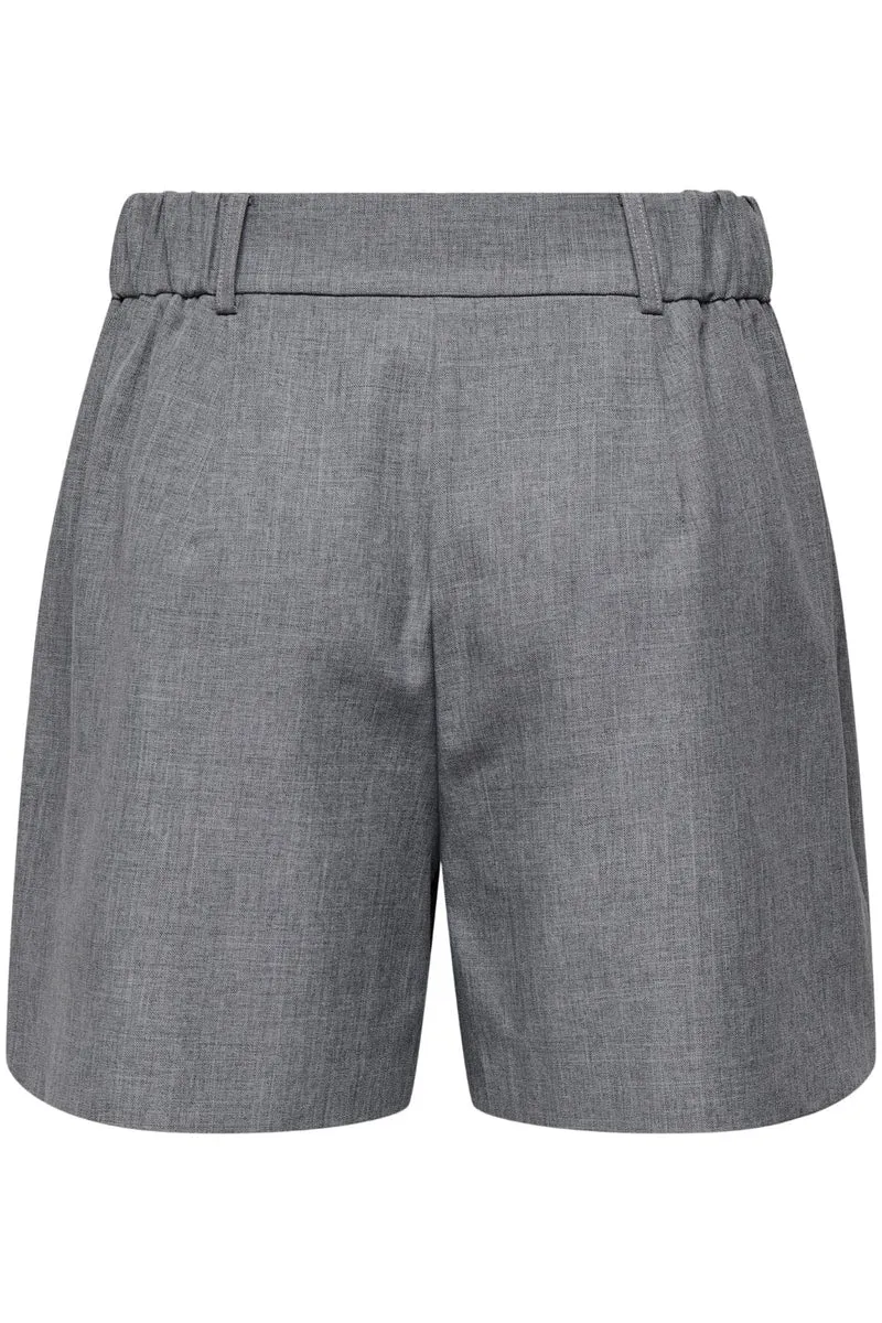 Only - Onllinda Mel Shorts Tlr 15283727 - 4792902 - Medium Grey Melange