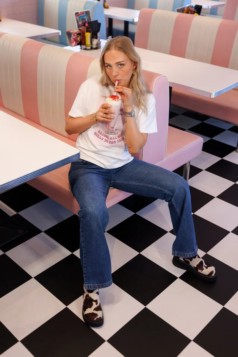 Cras x Molly&My By Sofie Martinussen - Beatrice T-Shirt C734 - White