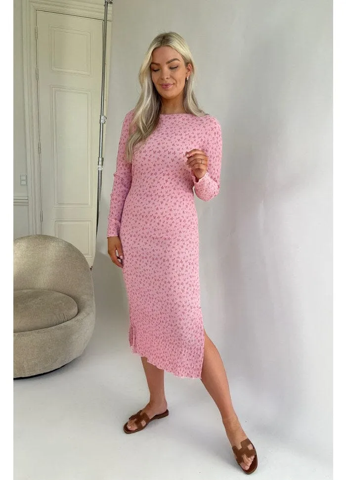 BYIC - Odaic Dress - ptb Pink Tiny Blossom